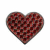 Cutter & Buck Ahead Ball Marker - Crystal Red Heart
