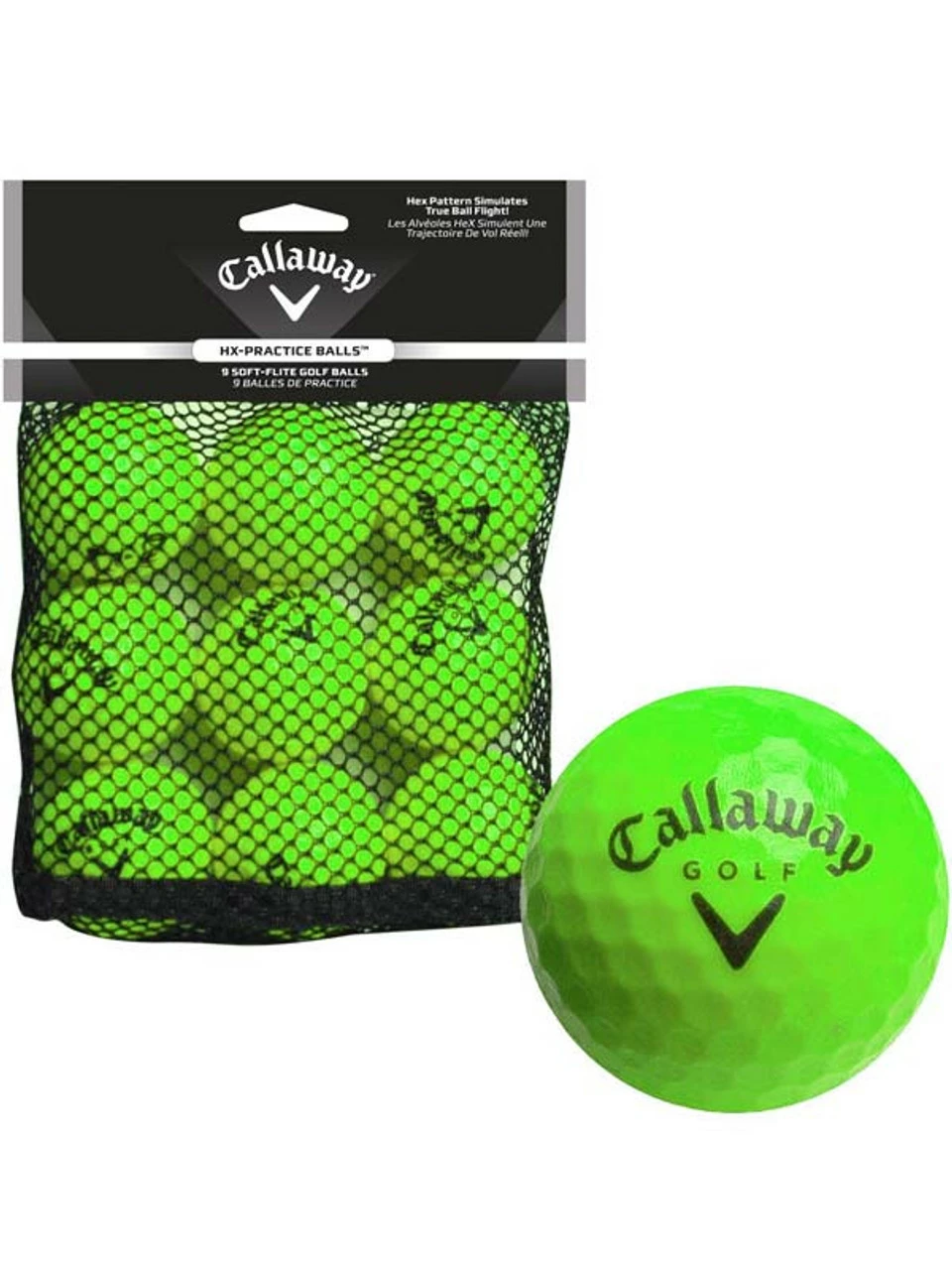 Callaway HX Practice Balls 9 Pack Green Callaway HX Practice Balls 9 Pack Green -Clicgear shop a cg20prac20ball209p20gr 1 23500.1667490509