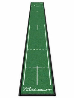 Puttout Slim Putting Mat - Green