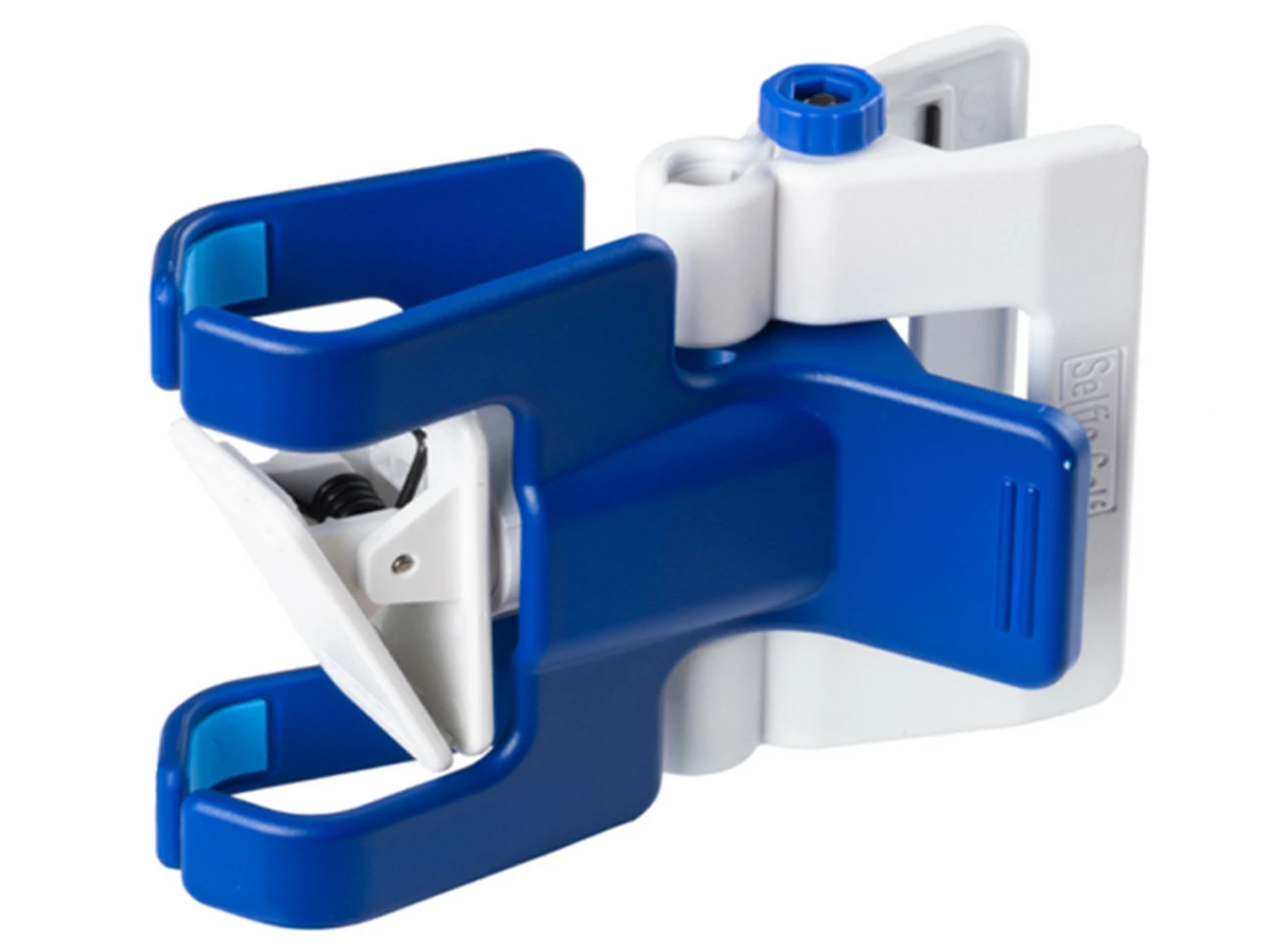 SelfieGOLF Mobile Phone Holder - Blue/White 1 SelfieGOLF Mobile Phone Holder - Blue/White