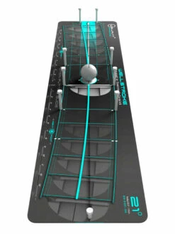 WellStroke 21 Degree Putting Arc Mat - Right Handed
