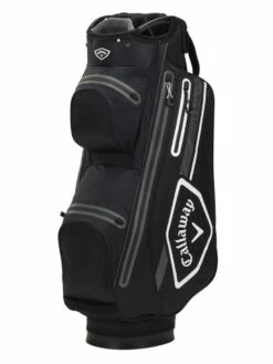 Callaway Chev Dry 14 Cart Bag - Black/White/Charcoal
