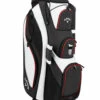 Callaway Forrester 19 Cart Bag - White/Black/Red