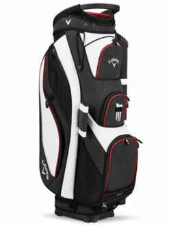 Callaway Forrester 19 Cart Bag - White/Black/Red