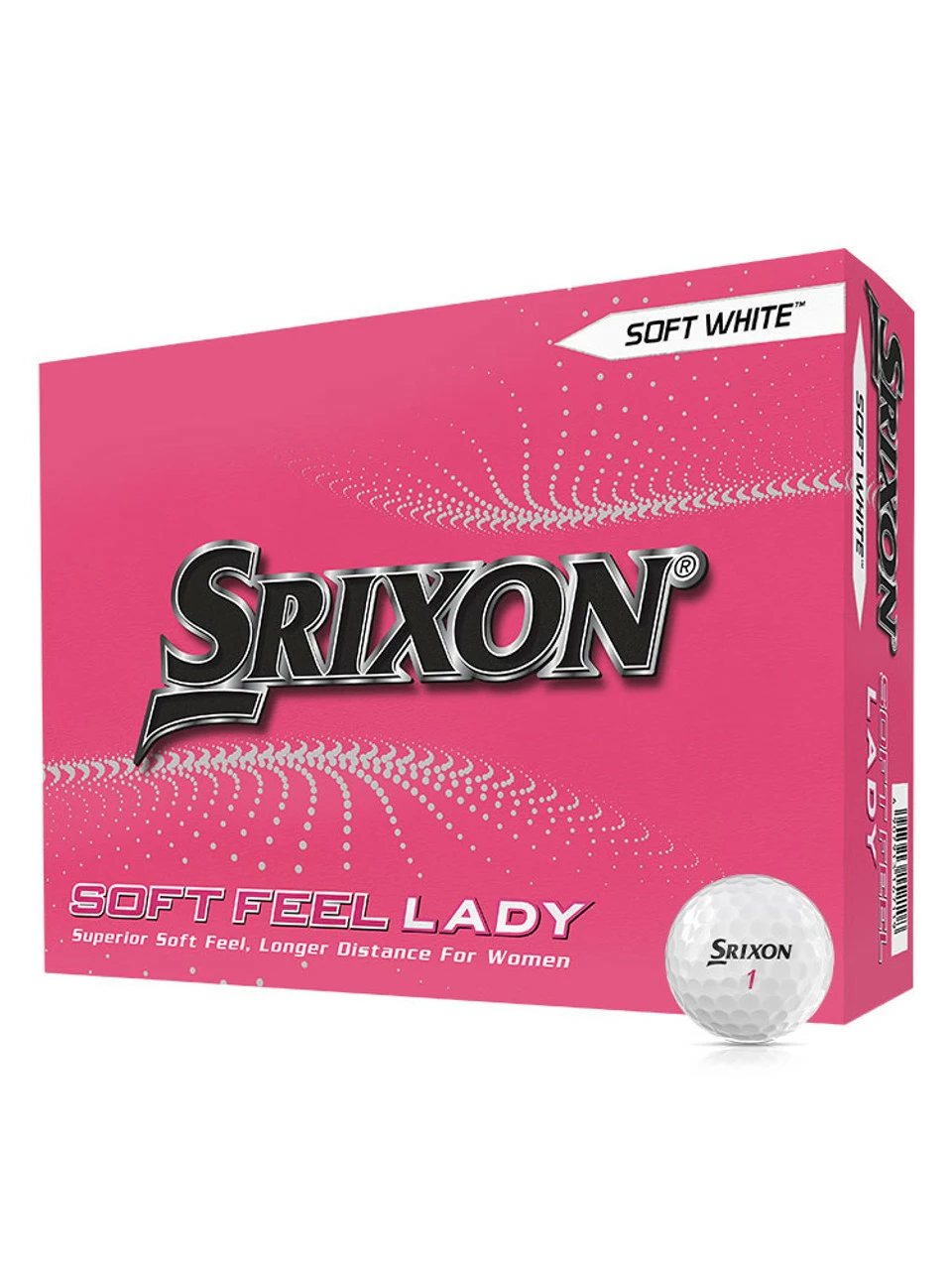 Srixon Soft Feel Lady Golf Balls 1 Srixon Soft Feel Lady Golf Balls