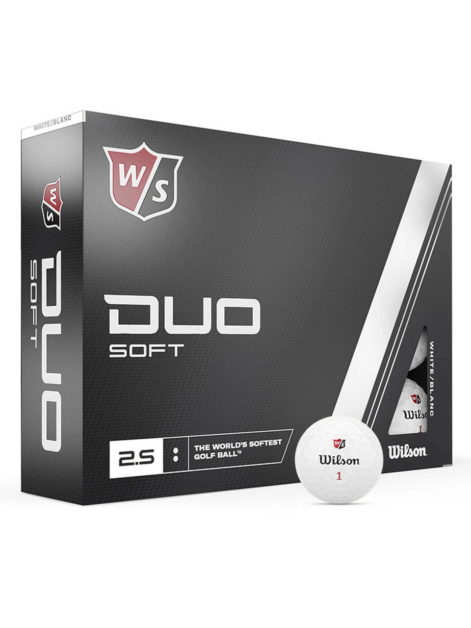Wilson Staff Duo Soft Golf Balls Wilson Staff Duo Soft Golf Balls -Clicgear shop ball staff20duo20soft202320dz white 1 54555.1679040543
