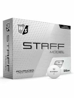 Wilson Staff Model Golf Balls - 1 Dozen White