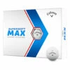 Callaway Supersoft Max Golf Balls - White