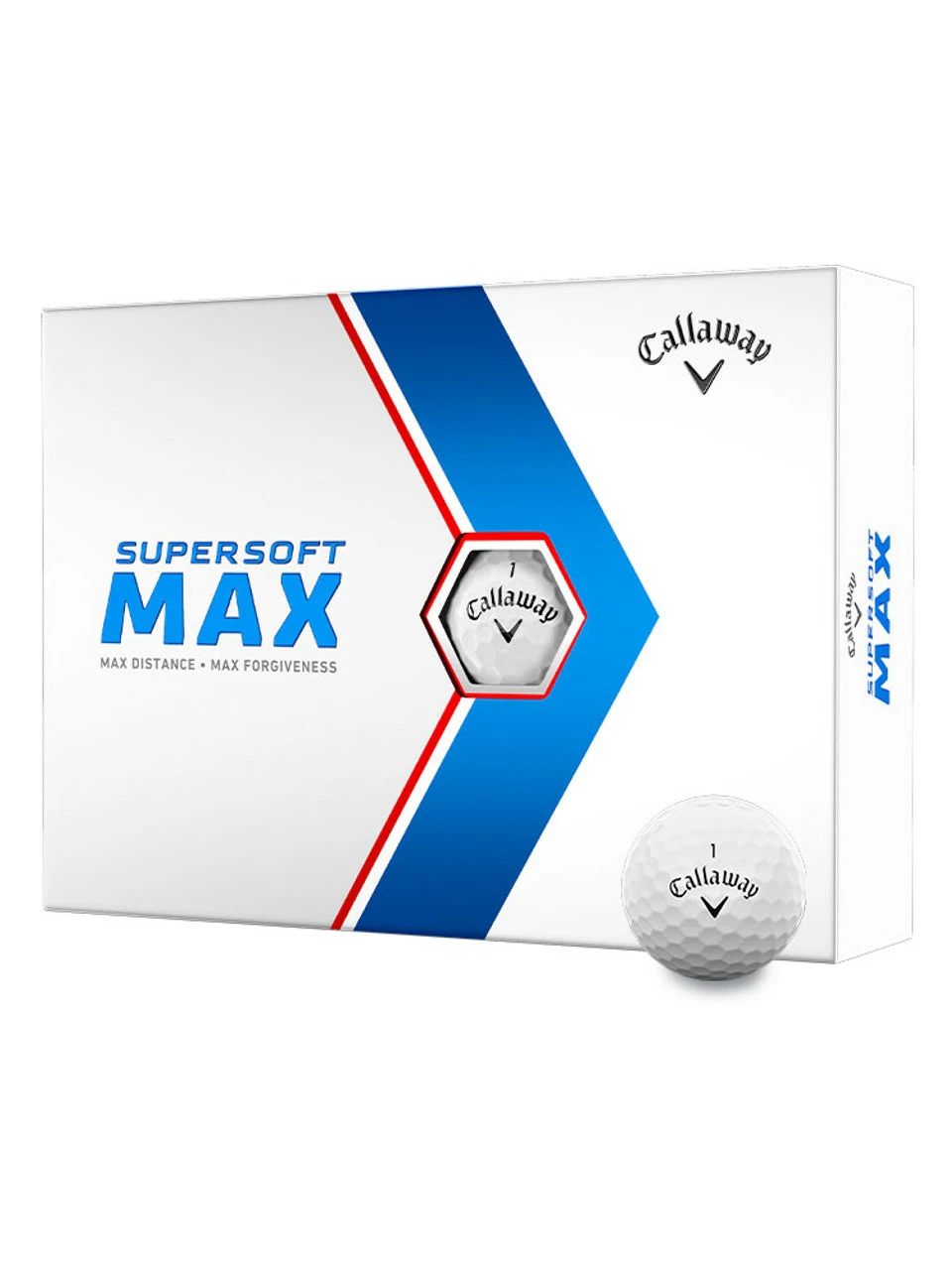 Callaway Supersoft Max Golf Balls - White Callaway Supersoft Max Golf Balls - White -Clicgear shop ball