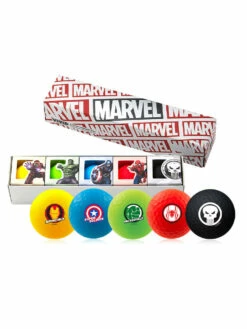 Marvel 2.0 Golf Balls - 5 Pack Multi