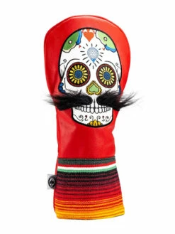 Pins & Aces Club Covers - Mustache Sugar Skull