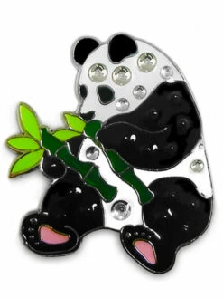Navika Swarovski Crystal Panda Marker
