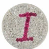 Navika Micro Pave Crystal Initial I Marker