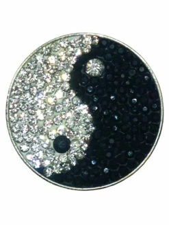 Navika Micro Pave Crystal Yin To My Yang Marker