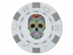 Stonehaven Magnetic Poker Chip Ball Marker Green Skull