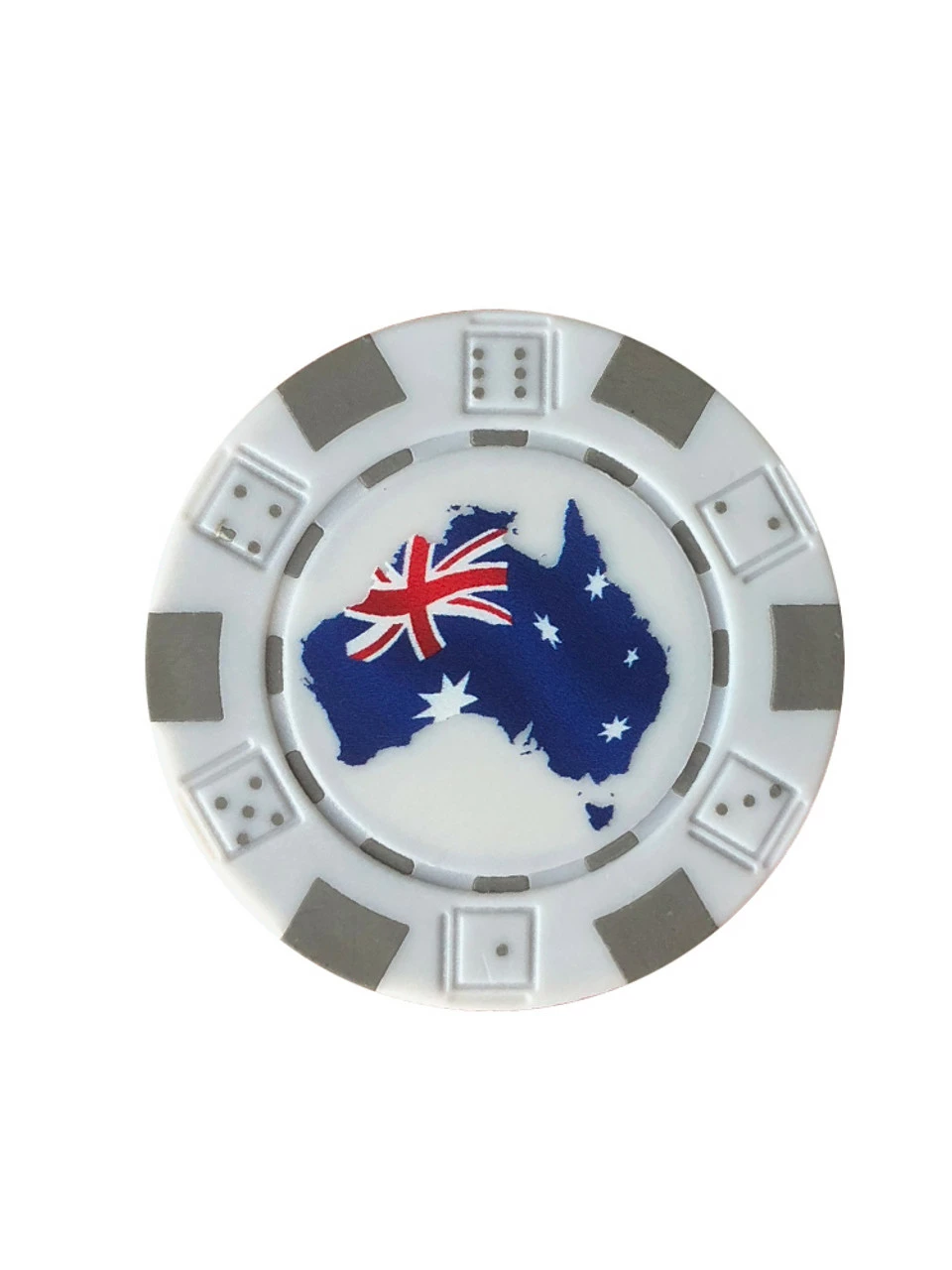 Stonehaven Poker Chip Ball Marker Australian Flag Stonehaven Poker Chip Ball Marker Australian Flag -Clicgear shop mark sh20poker20chip20aus 1 20648.1669269930