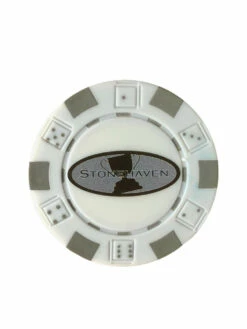 Stonehaven Poker Chip Ball Marker Grey