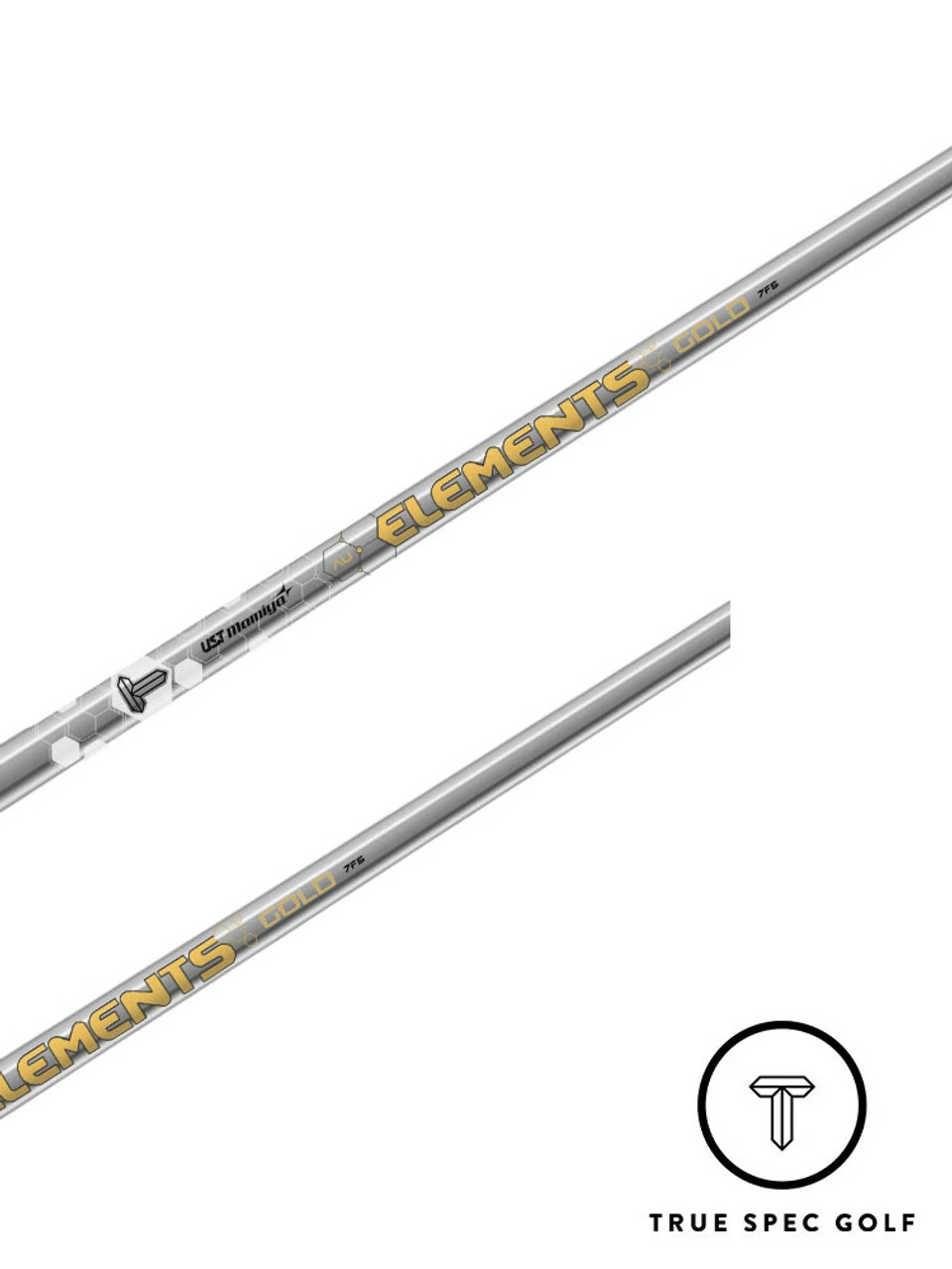UST Mamiya Elements Gold Engineered By True Spec Golf Shaft 1 UST Mamiya Elements Gold Engineered By True Spec Golf Shaft