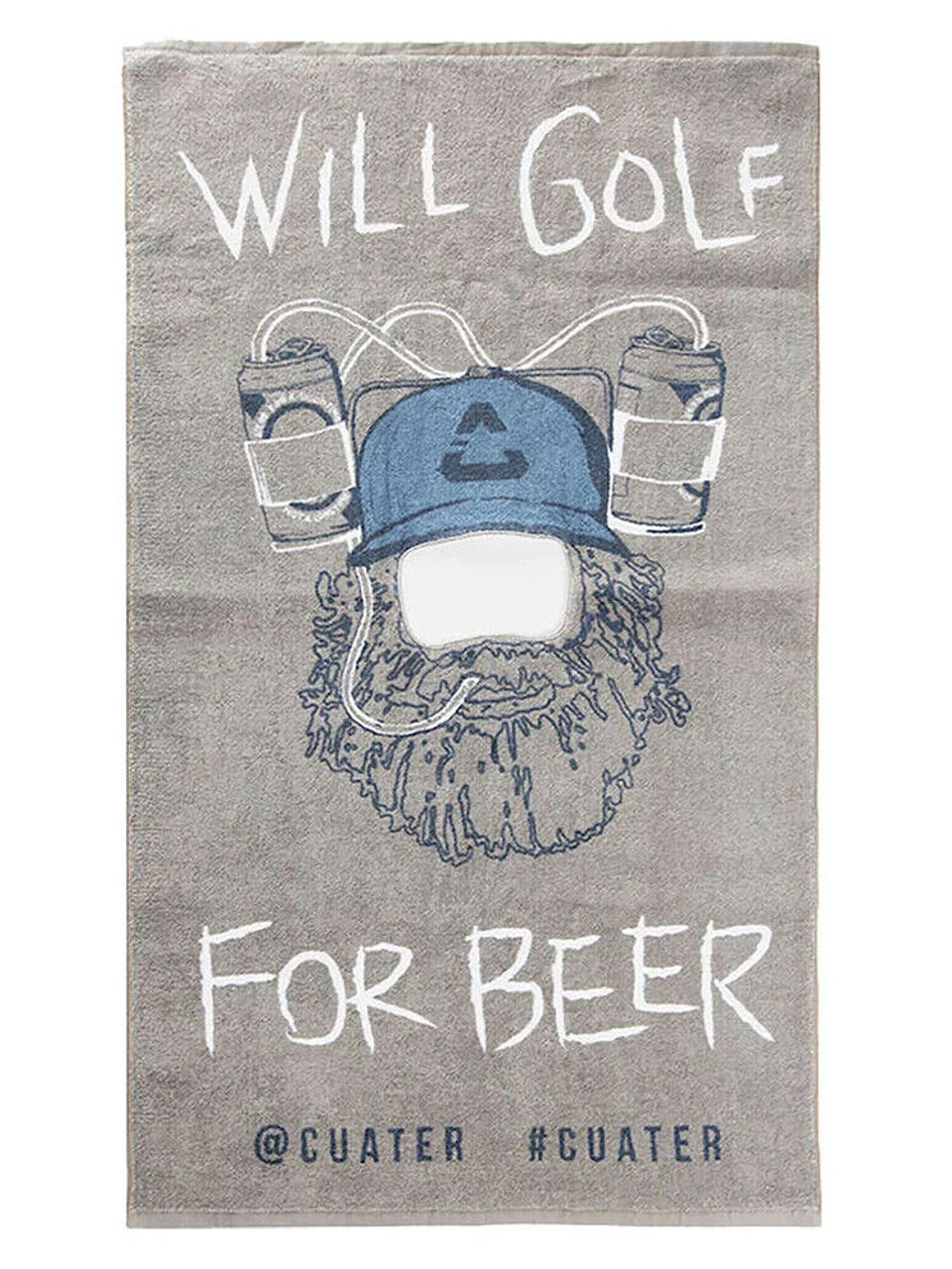 Cuater By Travis Matthew Happy Head Towel - Sleet Cuater By Travis Matthew Happy Head Towel - Sleet -Clicgear shop twl cuater20happy20head20grey 1 71972.1669371721