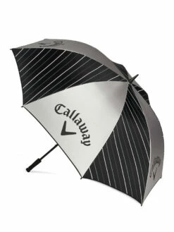 Callaway UV Umbrella - Black/Silver/White